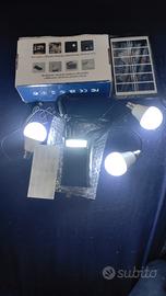 kit illuminazione solare 