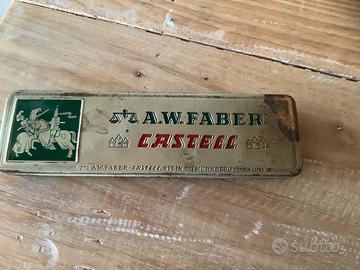 ✏️ Scatola latta vintage Faber Castell