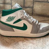 Jordan 1 mid grey green N42,5