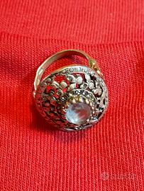 ANELLO VINTAGE ANNI 70 IN ARGENTO 925