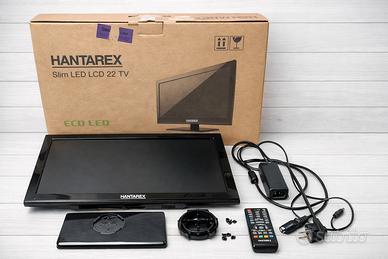 TV Hantarex 22" LED HDMI USB con telecomando