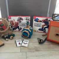 Nintendo Labo Toy02 + Toy03 Robot e veicolo