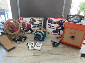 Nintendo Labo Toy02 + Toy03 Robot e veicolo