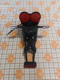 Portatarga Con Fanale E Frecce Moto Guzzi V85TT 