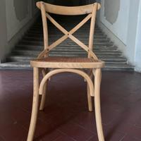 Sedie nuove straordinarie in legno massello