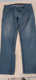 pantaloni blu