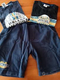 magliette e pantaloni Hellas Verona bambino 