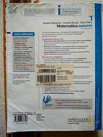 ISBN 978880823734 Matematica Azzurro 1 usato