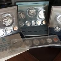 Lotto monete in argento 925