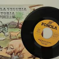 45 giri nella vecchia fattoria vintage