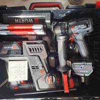Kit WURTH Tassellatore batteria 18V + Avvitatore