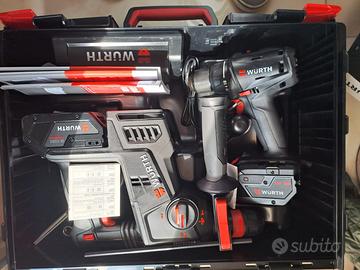 Kit WURTH Tassellatore batteria 18V + Avvitatore