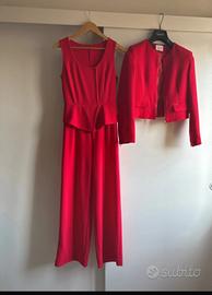 Completo donna 40 jumpsuite e giacca