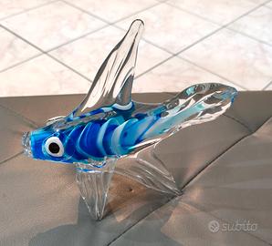 Grande Pesce in vetro di Murano vintage