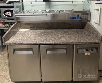 Banco pizza + Banco Condimenti