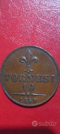 10 Tornesi 1859