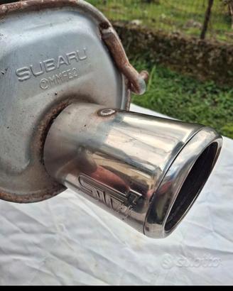 Scarico subaru impreza wrx sti 02,03,04,05