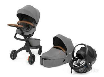 Trio Stokke Xplory X + base isofix auto