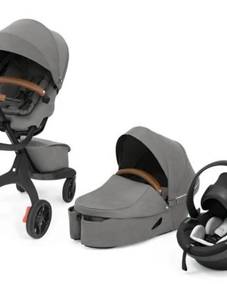 Trio Stokke Xplory X + base isofix auto