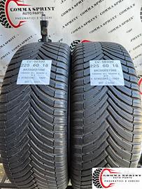 2 PNEUMATICI 225/60 R18 BRIDGESTONE 4 STAGIONI 80%