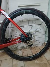 ruote carbonio disco da 42