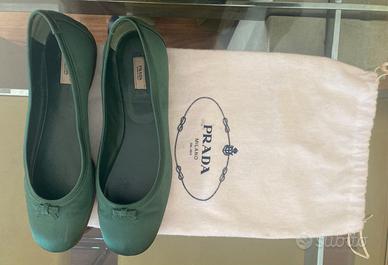 Ballerina verde PRADA numero 37