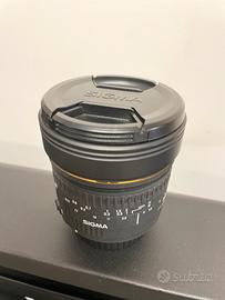 Sigma obiettivo 8mm f3.5 EX DG fisheye