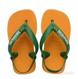 HAVAIANAS ARANCIO-VERDE TG BR23/24-EUR25/26-US9C
