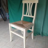 Sedia stile shabby