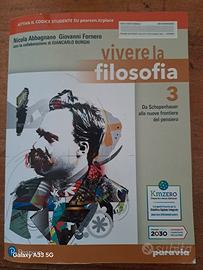 Testo scolastico "vivere la filosofia 3"