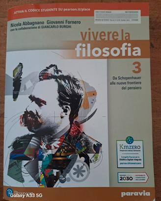 Testo scolastico "vivere la filosofia 3"