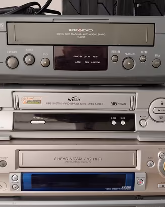 Videoregistratore multimarca Samsung Sony Aiwa LG 