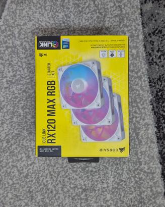 Corsair iCUE link rx120 max rgb - kit ventole 120m