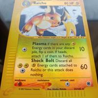 Raichu Expedition Reverse Holo 25/165 LP/EX