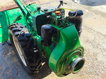 Motocoltivatore e scavapatate