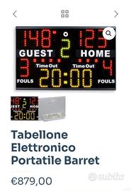 Tabellone elettronico sportivo 