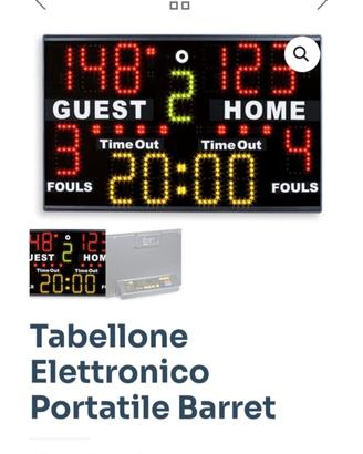 Tabellone elettronico sportivo 