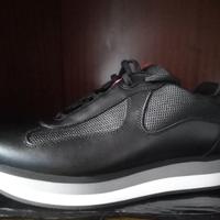 Prada scarpe Luna Rossa nero