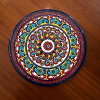 Piastra ceramica artigianato spagnolo