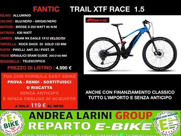 FANTIC TRAIL XTF RACE 1.5 pronta consegna