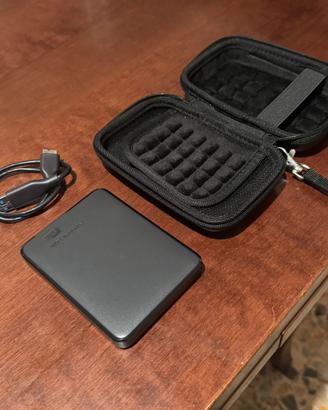WD Elements 1TB hard disk esterno