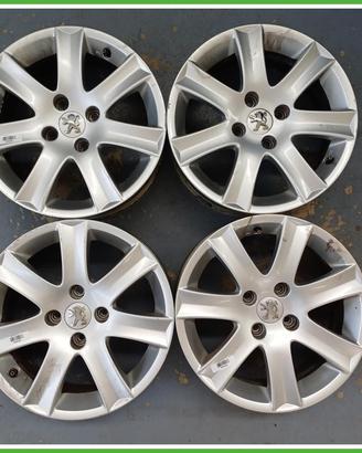 Cerchi in Lega Peugeot 207 SW Outdoor 16 pollici