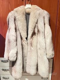 Pelliccia volpe bianca