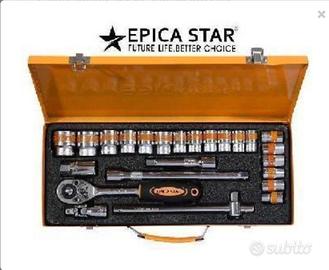 Set Valigetta chiavi a bussola Epica Star 24Pcs 