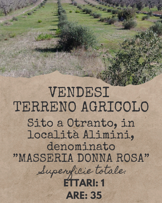 Terreno Agricolo Otranto