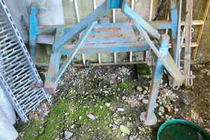 Cavalletto pompa irrigazione