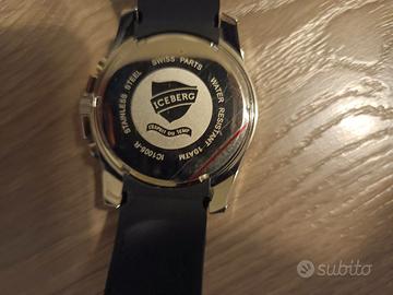 Orologio Iceberg nero