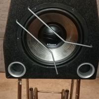 Cassa acustica Sub-Woofer in box Thunder con ampli