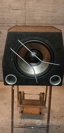 Cassa acustica Sub-Woofer in box Thunder con ampli