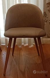 4 sedie stile nordico